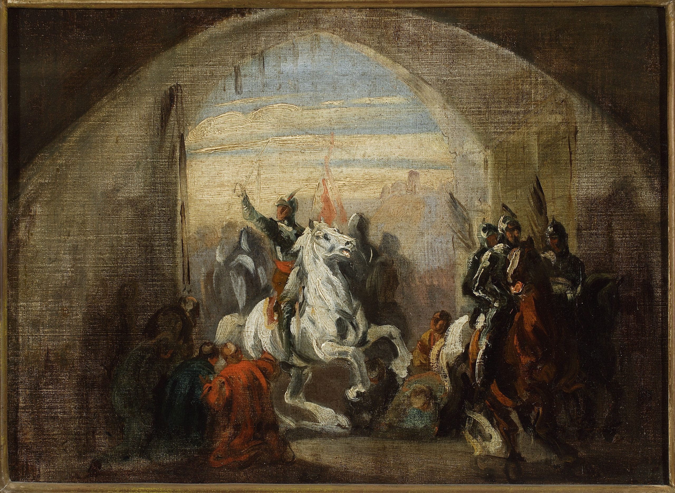 Piotr Michałowski, Wjazd Bolesława Chrobrego do Kijowa, ok. 1837